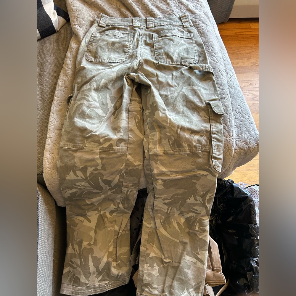 Abercrombie & Fitch Camouflage Boot Cut Pants